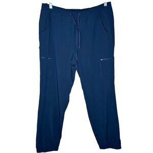 Eddie Bauer Polar Pants Women's 14 Tartan Plaid Fleece Lined Cargo‎ Pockets